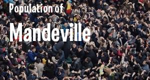 Population of Mandeville, LA