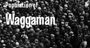 Population of Waggaman, LA