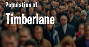 Population of Timberlane, LA
