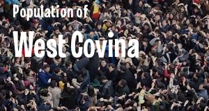 Population of West Covina, CA