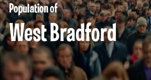 Population of West Bradford, PA