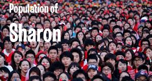 Population of Sharon, PA