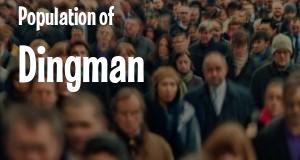 Population of Dingman, PA