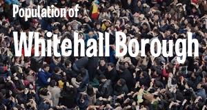 Population of Whitehall Borough, PA