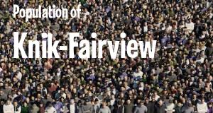 Population of Knik-Fairview, AK