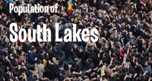 Population of South Lakes, AK