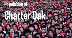 Population of Charter Oak, CA