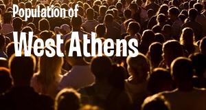 Population of West Athens, CA