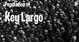 Population of Key Largo, FL