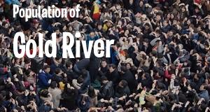 Population of Gold River, CA