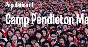 Population of Camp Pendleton Mainside, CA