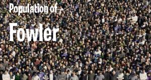 Population of Fowler, CA
