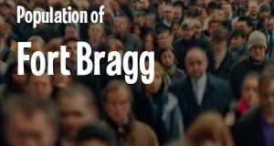 Population of Fort Bragg, CA