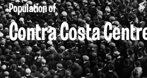 Population of Contra Costa Centre, CA