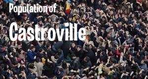 Population of Castroville, CA