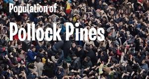 Population of Pollock Pines, CA
