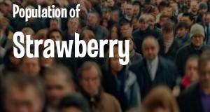 Population of Strawberry, CA