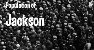 Population of Jackson, CA