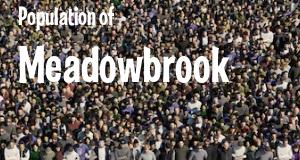 Population of Meadowbrook, AL