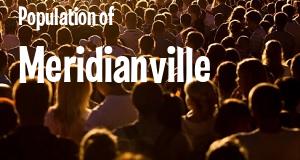 Population of Meridianville, AL