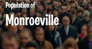Population of Monroeville, AL