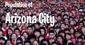 Population of Arizona City, AZ