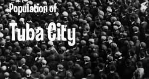 Population of Tuba City, AZ