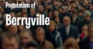 Population of Berryville, AR