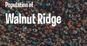 Population of Walnut Ridge, AR