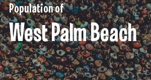 Population of West Palm Beach, FL