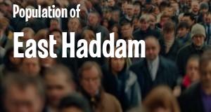 Population of East Haddam, CT