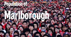 Population of Marlborough, CT