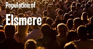 Population of Elsmere, DE
