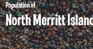 Population of North Merritt Island, FL