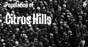 Population of Citrus Hills, FL