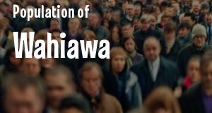 Population of Wahiawa, HI
