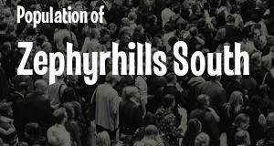 Population of Zephyrhills South, FL