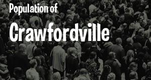 Population of Crawfordville, FL