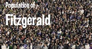 Population of Fitzgerald, GA