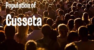 Population of Cusseta, GA