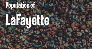 Population of LaFayette, GA