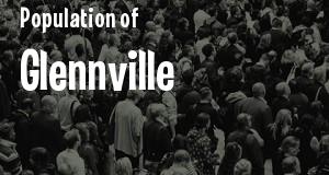 Population of Glennville, GA
