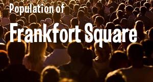 Population of Frankfort Square, IL