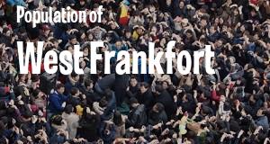Population of West Frankfort, IL