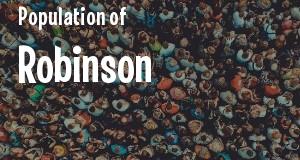 Population of Robinson, IL