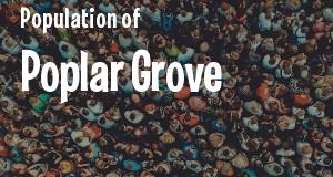 Population of Poplar Grove, IL