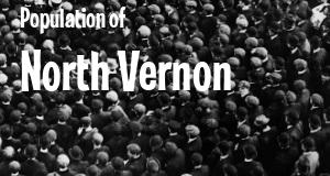 Population of North Vernon, IN