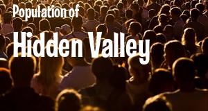 Population of Hidden Valley, IN