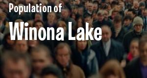 Population of Winona Lake, IN