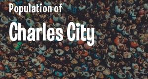 Population of Charles City, IA